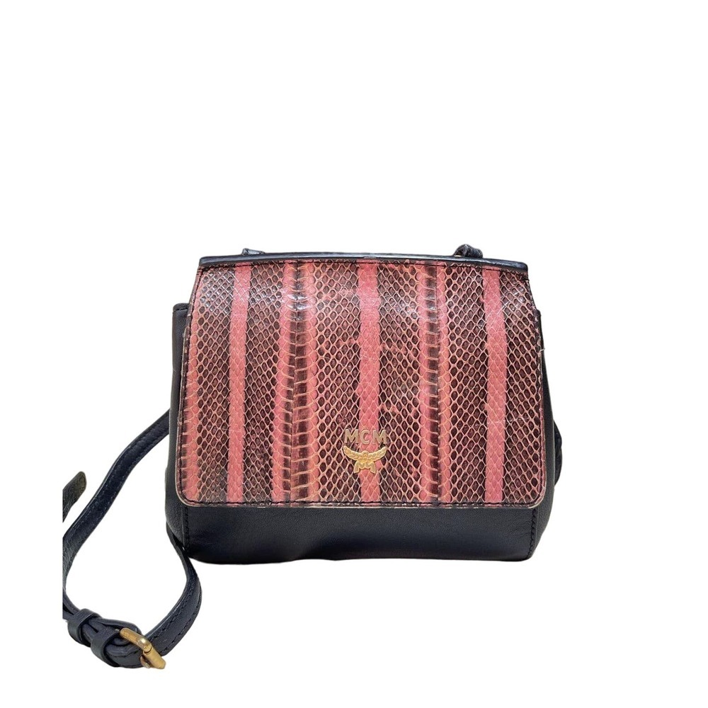 Authentic MCM
Snakeskin Crossbody Bag - Picture 1 of 7
